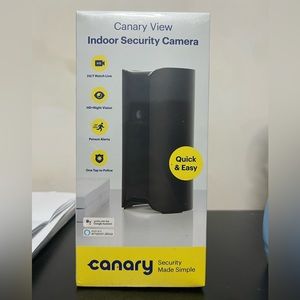Canary View Indoor Wifi Home Security Camera with Two-way Talk